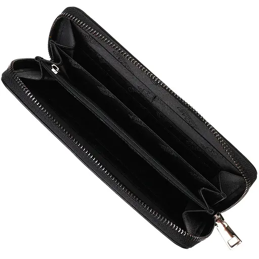 Кожаный женский кошелек Bond 10х19х2 см acs0027004 - фото 4