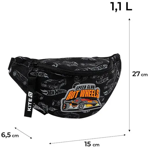 Сумка-бананка дитяча Kite Kids Hot Wheels (HW26-2577) - фото 6