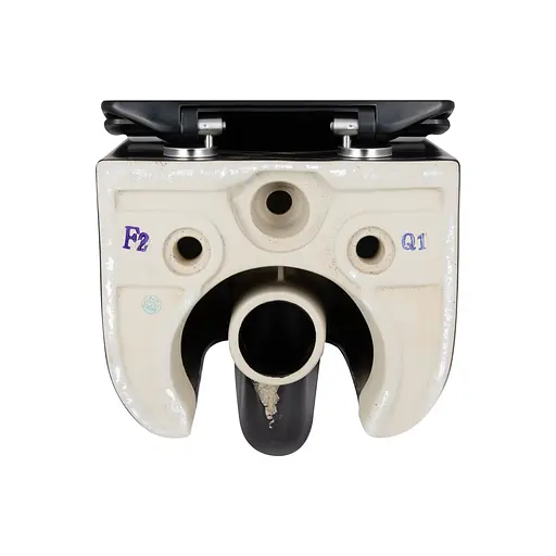 Унитаз подвесной Qtap Taurus безободковый с сиденьем Soft-close QT2433084EUQMB, Черный матовый - фото 11