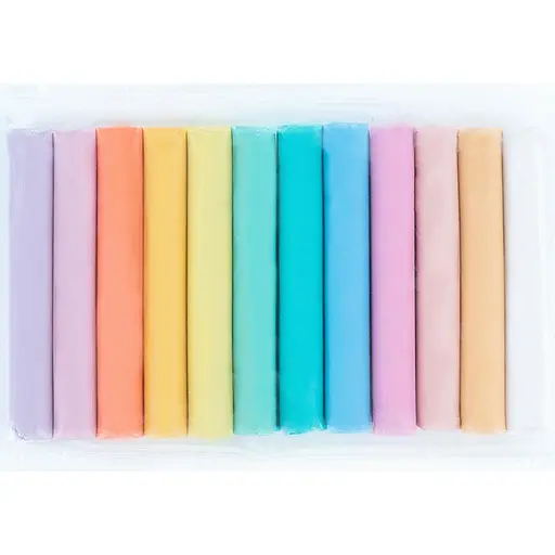 Пластилин восковой Kite Creative Pastel K-086-P 12 цветов 200 г (K-086-P) - фото 2