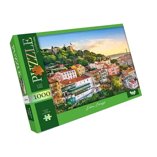 Пазл классический "Lisbon, Portugal" Danko Toys C1000-12-02, 1000 элементов - фото 1