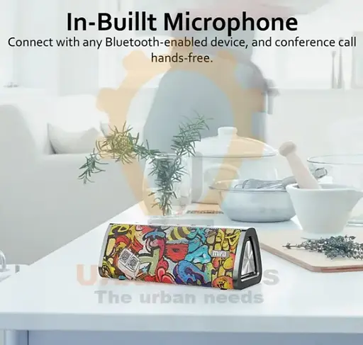 Колонка портативна Mifa A10 Plus Graffiti 20 Вт Bluetooth IPX7 - фото 4