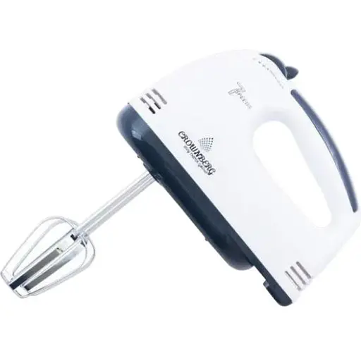 Стационарный электрический ручной миксер Crownberg CB-7322 с насадками для замешивания теста - фото 1