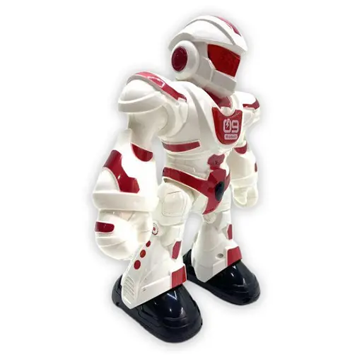 Радиоуправляемый детский робот 606-3 интерактивная игрушка с музыкальными и танцевальными возможностями Красный - фото 3