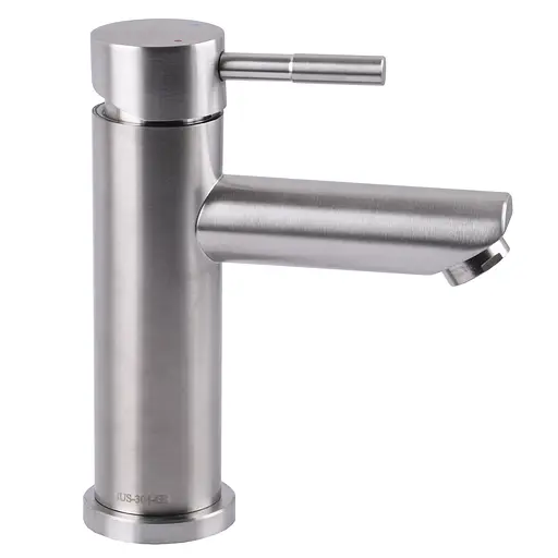 Змішувач для умивальника EcoMix AISI-101 Нержавіюча сталь - фото 2
