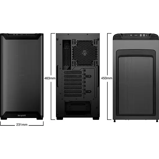 Корпус be quiet! Pure Base 501 Airflow Black (BG074) [134558] - фото 7