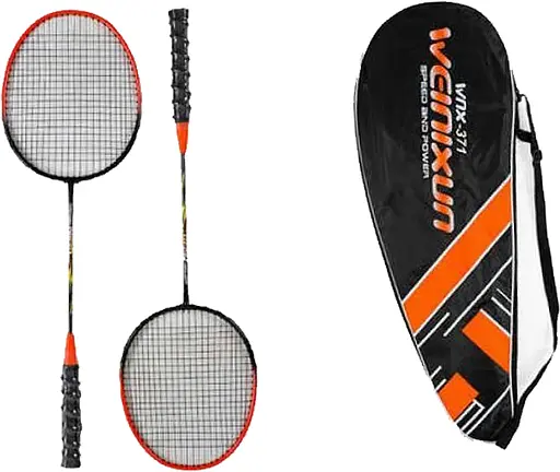 Набір для бадмінтону TK Sport, 2 ракетки з металевим каркасом, у чохлі C70208 (В асортименті)