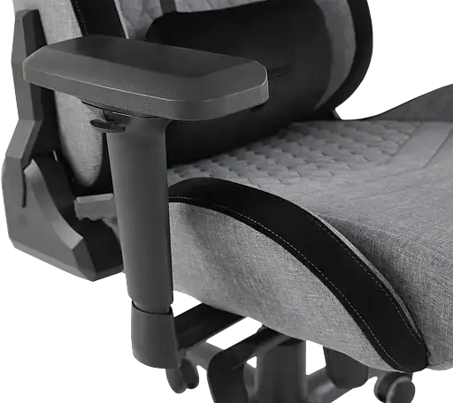 Геймерское кресло GT Racer черное с серым (X-0712 Shadow Gray/Black) - фото 10