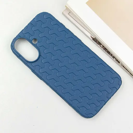 Чохол Epik TPU Weaving для Apple iPhone 16, 6.1 Blue - фото 2
