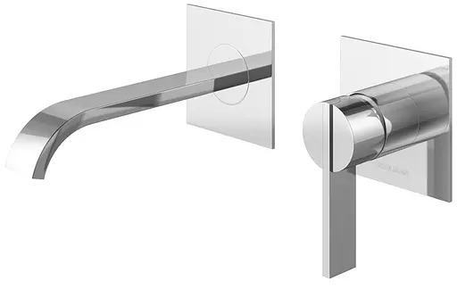 Смеситель для умывальника Kohlman Dexame chrome + BOX скрытого монтажа QW180D Хром - фото 1