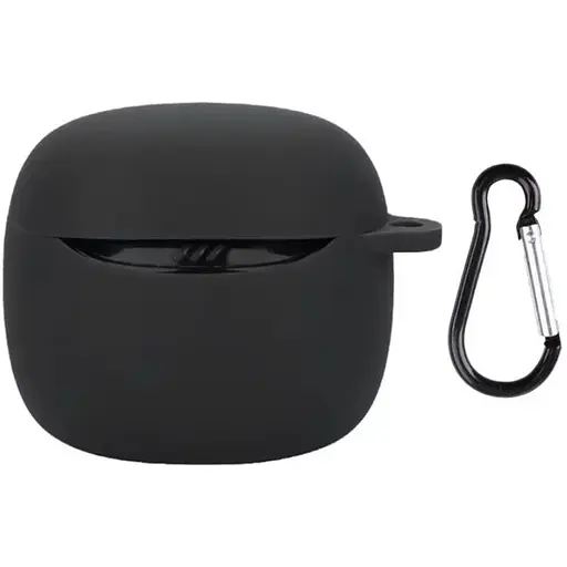 Чохол-накладка DK JBL Tune Flex 2 | Silicone Candy Friendly з карабіном (black)