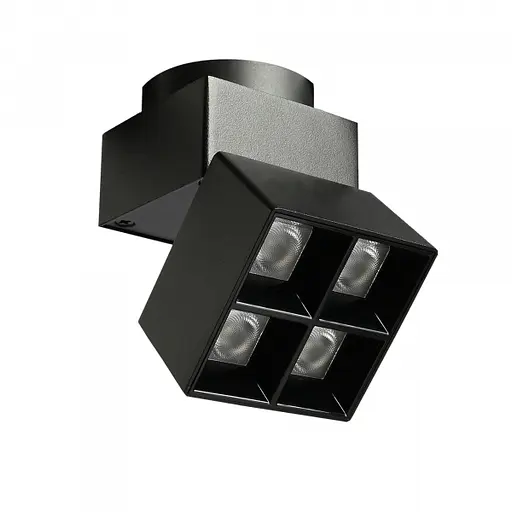 Світильник магнітний трековий Videx LE24B 7.5W 4000K 48V Black - фото 1