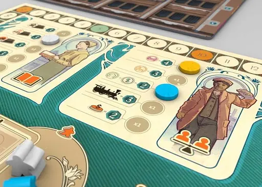 Настольная игра Pegasus Spiele Карнеги (Carnegie) (англ.) (PS114) - фото 7