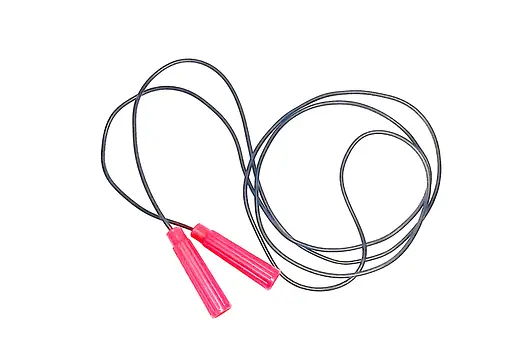 Скакалка черная 2,8м S0024 M-Toys 0,4см (4820154690515) Розовый - фото 1