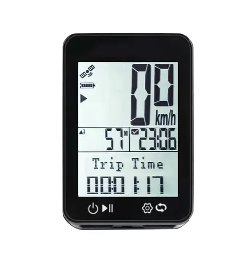 Велокомпьютер GPS BKV-310 IPX7 LCD-2.4" подсветка экрана (16 функций)