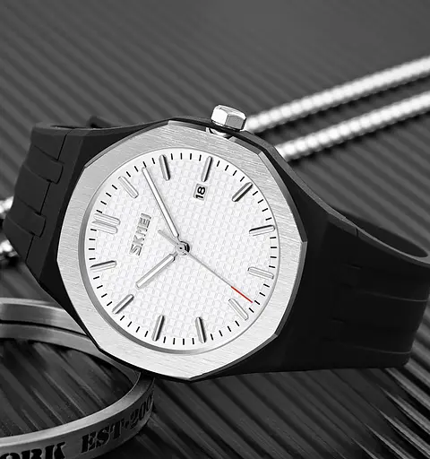 Годинник наручний 9299BKWT Black-White Skmei acs0029781 - фото 4