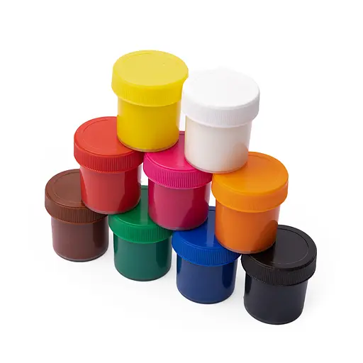 Гуаш, 9 кольорів, 20 мл, Захоплення, 99IDEAS - фото 9