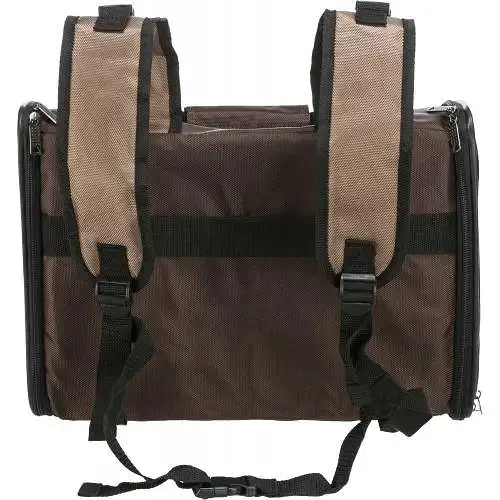 Рюкзак-переноска Trixie Shiva 41x30x21 см коричнева - фото 4