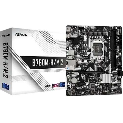 Mатеринська плата ASRock B760M-H/M.2 LGA 1700 (B760M-H2/M.2)