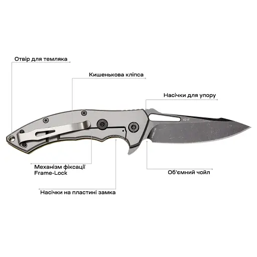 Ніж Skif Shark II BSW Olive - фото 8