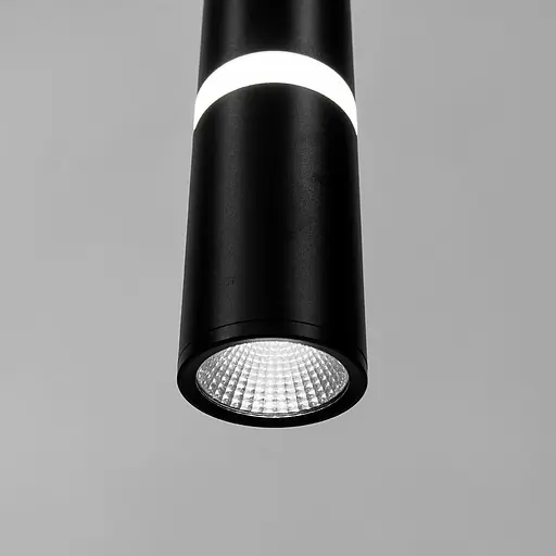 Мінімалістичний підвіс у чорному корпусі 41х6 см | Арт. A076/1 BK | Line F - фото 5