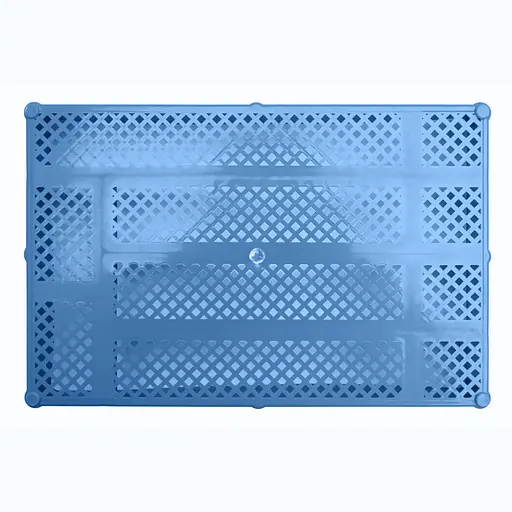 Лоток для столовых приборов с 5 отделениями пластиковый 32 × 22 × 5,5 см Голубой 88026 - фото 3