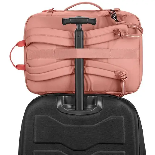 Рюкзак антикрадій Pacsafe Go Carry-on 34 л Backpack рожевий (35155340) - фото 4