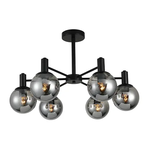 Люстра Ardero BL1560-1 NEAPOL під лампу чорний - фото 1