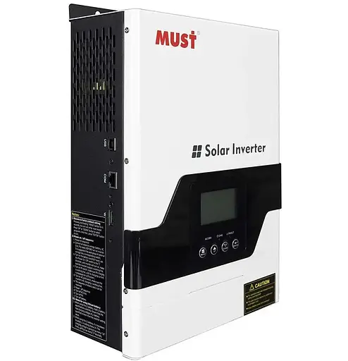 UPS ДБЖ гібридний інвертор MUST PV181512VPM, 1500W, 12V, струм заряду 10/20A