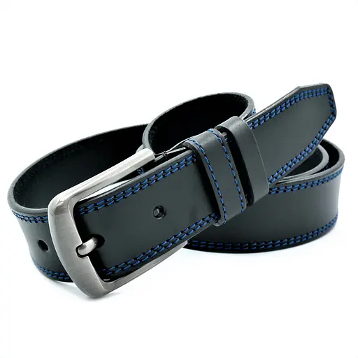 Ремінь шкіряний Weatro чоловічий 110-125х4 см acs0013638 - фото 2