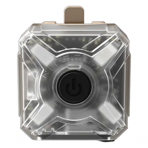 Сигнальный налобный мини фонарь Nitecore NU06 MI фонарь-маяк (красный, синий, зеленый, инфракрасный свет)