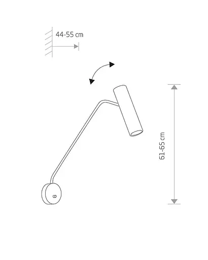 Бра Nowodvorski 6494 EYE SUPER GRAPHITE - фото 2