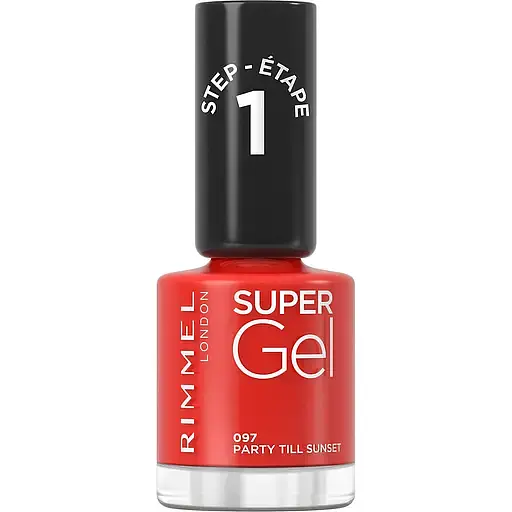 Гель-лак для нігтів Rimmel Super Gel, відтінок 097 (Party Till Sunset), 12 мл - фото 1