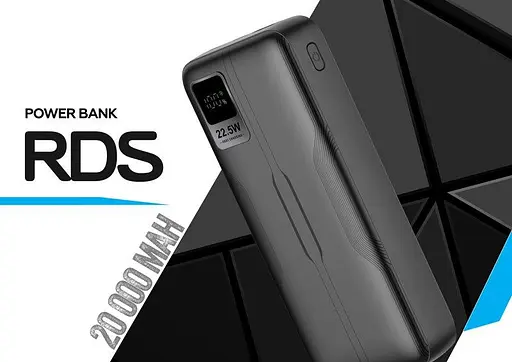 Зовнішній акумулятор (павербанк) Gelius GP-PB302 20000 mAh чорний - фото 5