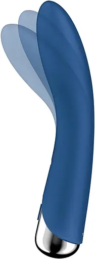 Вібратор Satisfyer Spinning Vibe 1 17.5 см синій - фото 2
