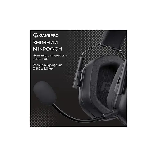 Наушники GamePro Genesis Hunter Black (HS1350B) - фото 6
