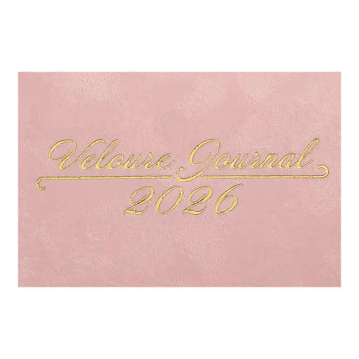 Щотижневик датований Buromax Velour 2026 A5 штучна шкіра рожевий (BM.2710-10) - фото 4