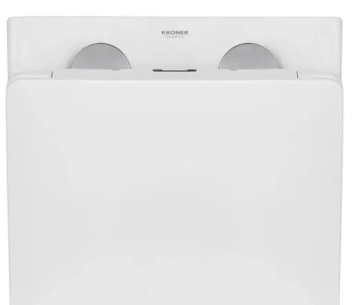 Унитаз подвесной безободковый Kroner Eifel WHI523629 RIMLESS с сиденьем (KE523629WHIR) (CV032968) - фото 8