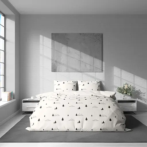 Комплект постільної білизни Lelit Сімейний поплін L-2064/2 (le2000000327075) - фото 2