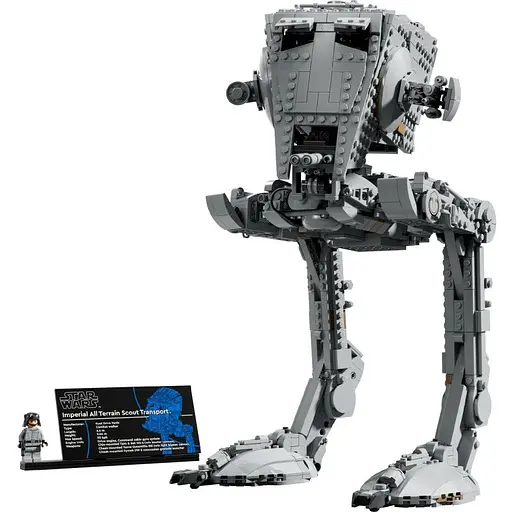 Конструктор LEGO Star Wars Крокохід AT-ST 1513 деталей (75417) - фото 3