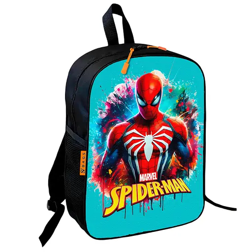 Школьный рюкзак детский Человек-паук + Сумка для обуви спортивной формы рюкзак-мешок мальчику (01894) - фото 5