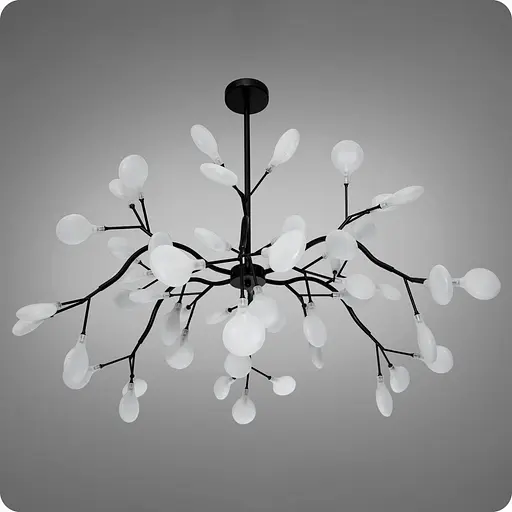 Люстра подвесная 517 Dlight на 54 ламп Чорный (01970) - фото 1