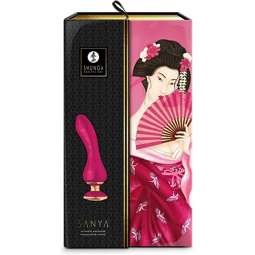 Вибратор для точки G Shunga Sanya Raspberry - фото 7