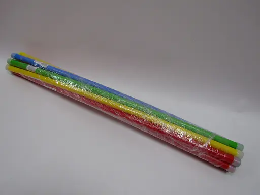 Палиця гімнастична тренувальна, S0025, довжина 80 см, діаметр 20 мм (В асортименті) - фото 2