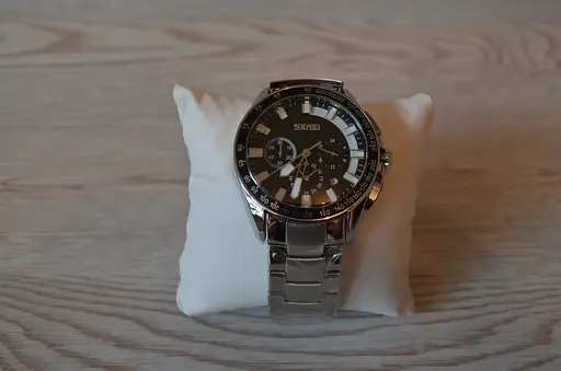 Класичний наручний годинник Skmei 9167 Чорний циферблат - фото 3