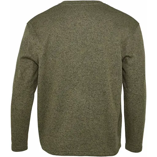 Пуловер Orbis Textil Herrenpullover Strick-Fleece L Оливковый - фото 2