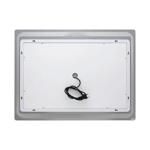 Дзеркало Qtap Mideya 800x600 з LED-підсвічуванням Touch, з антизапотіванням, з годинником, диммером яскравості QT2078NCF8060W - фото 6