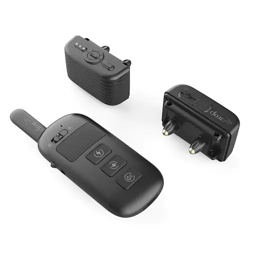 Електронний ошийник для собаки для дресирування + антилай 2 в 1 Dobe DB 500, помаранчевий ремінець (100609) - фото 4