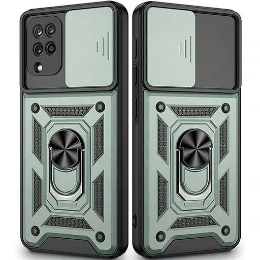 Чехол Ummi Camshield Serge Ring для Samsung Galaxy M33 5G Зеленый