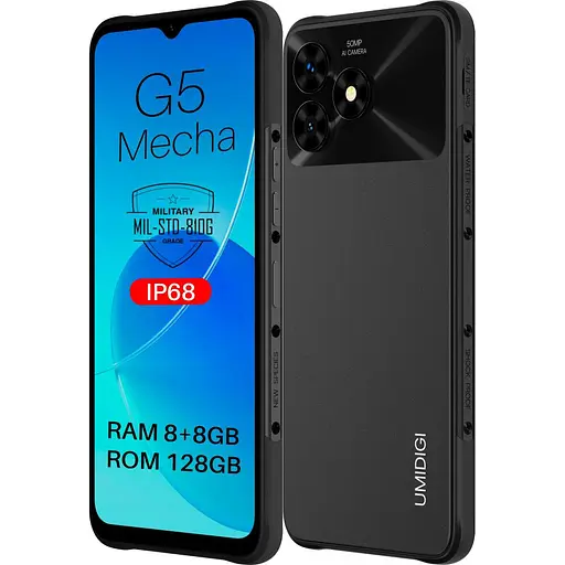 Смартфон Umidigi G5 Mecha 8/128GB Graphite Black 6973553523002 - фото 4